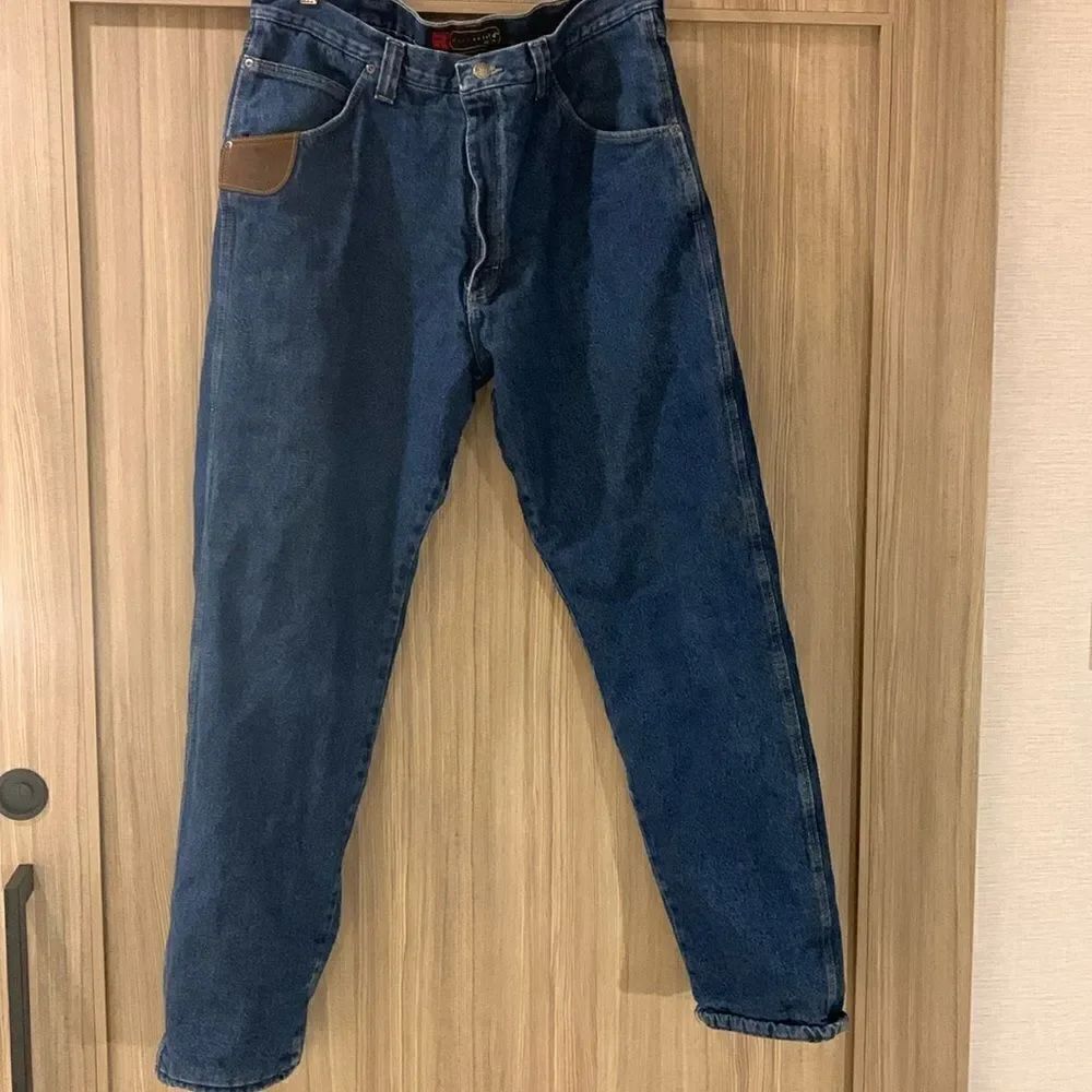 RIIGGS, WRANGLER,. Insulated denim,. Good condition, no signs of wear, size 36